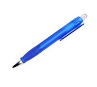 Asukohu Stylo à bille 1 0 mm - Écriture lisse - Encre noire - Presse à gros caractères - Rétractable - Pour l'école - Écriture lisse - Cadeau Big Fat Press