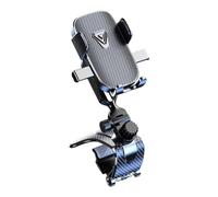 Asukohu Support de téléphone de tableau de bord automatique avec base anti-vibrations et ventouse sûre pour la plupart des véhicules. Support de téléphone de voiture anti-tremblement