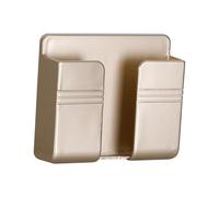 Asukohu Support de téléphone portable autocollant pour montage mural avec gestion des câbles de charge. Support pour smartphone. Installation facile. Colle à installation rapide pour smartphones avec