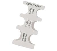 Asukohu Systèmes de tri de pièces de grande capacité avec couvercle à construire pour une solution créative de stockage de pièces de monnaie, organisation de la maison, gestion du ménage, claire