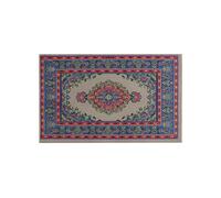 Asukohu Tapis de maison de poupée miniature avec motif turc traditionnel Un accessoire décoratif pour projet de modèle d'artisanat miniature pour maisons de poupée