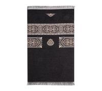 Asukohu Tapis de prière musulman doux avec pompons pèlerinages Couvertures Bobines de prière non isolé Tapis d'adoration en relief Décoration d'intérieur