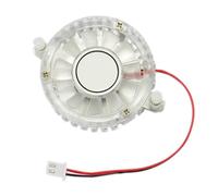 Asukohu Ventilateur de carte graphique compact 5 V-12 V pour petit boîtier PC Routeur Applications d'impression 3D Ventilation 4500 tr/min Dissipateur thermique rond