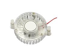 Asukohu Ventilateur de carte graphique compact 5 V-12 V pour petit boîtier PC Routeur Applications d'impression 3D Ventilation 4500 tr/min Dissipateur thermique rond