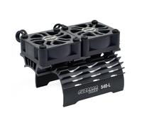 Asukohu Ventilateur de moteur sans balais silencieux pour voiture - 380 degrés - Dissipateur thermique télécommandé