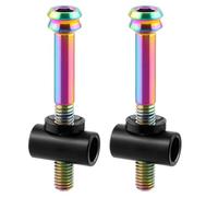 Asukohu Vis à tige pour siège de vélo en métal - 5 x 30/40 mm - Tige de selle - Vis fixes - Vis à tête ronde - Accessoires de cyclisme