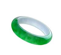 ASumPio Bracelet De Jade pour Dames, Bracelet pour Dames, Jade Quartzite Naturel, Bracelet Vert Jade Jade, Bracelet De Jade Élégant,60-62mm