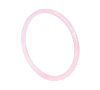 ASumPio Bracelet De Jade pour Femmes, Bracelets De Chaîne De Jade Rose Clair À Main Classique Naturelle, Bijoux De Bracelet De Jade De Pierres Précieuses De Jadéite, 54-59Mm,59MM