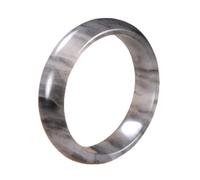 ASumPio Bracelet Jonc en Jade, Jade De Soie Dorée Naturelle Et Bracelets en Jade Bleu Et Blanc, Large Bracelet en Jade Gobi pour Femme, Porte-Bonheur, avec Boîte À Bijoux, 56-62 Mm,62mm