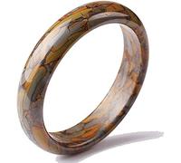 ASumPio Bracelets De Jade, Bracelet De Jade, Bracelet De Jade, Pierre De Jade Colorée, Bracelets De Jade De Pierres Précieuses Fines, Bijoux pour Femmes, avec Boîte,60mm