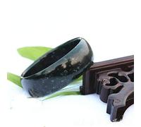 ASumPio Bracelets pour Femme, Bijoux en Jadéite Naturelle Verte, Bracelet Rond pour Femme Et Fille avec Boîte, 56-64 Mm,60-62mm