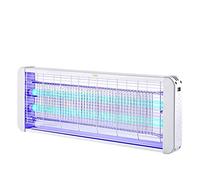 ASumPio Lampe Anti-Moustique Murale Piège À Moustiques, Choc Électrique Intérieur Muet sans Rayonnement Anti Moustique Lumière Maison Cuisine Chambre pour Moustique/Mouches LED Lampe Anti-Moustique