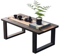 ASumPio Table Basse Pliante De Style Japonais pour Salon, Table Basse Vintage pour S'Asseoir Au Sol, Table De Méditation Et De Thé Portable,One Color-66cm/26in
