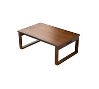 ASumPio Table De Sol Pliante en Bambou pour La Méditation Et Le Thé, Table D'Autel Basse De Style Japonais pour Salon Et Chambre, Table Basse Tatami pour S'A,Brown-80x50x31cm(31x20x12