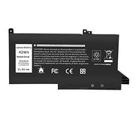 ASUNCELL 42WH DJ1J0 PGFX4 Batterie d'ordinateur Portable pour Dell Latitude 7280 7290 7380 7390 7480 7490 Batterie Lithium-ION 451-BBZL PGFX4 ONFOH DJ1JO Batterie 6 Cellules