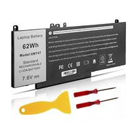 ASUNCELL 6MT4T Batterie pour Dell Latitude E5470 E5570 Precision 3510 7V69Y TXF9M 79VRK 07V69Y 6MT4T 0HK6DV 079VRK 0TXF9M 451-BBUN 451-BBTW 0C1P4 7.6V 62Wh