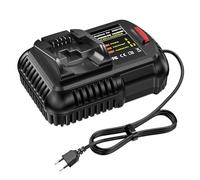 ASUNCELL Chargeur pour DeWalt 12 V - 18 V, 2,0 A Chargeur de batterie pour DeWalt DCB115 DCB204 DCB205 DCB206 DCB201 DCB120 DCB127