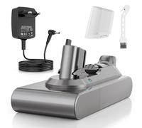 ASUNCELL Ensemble Batterie et Chargeur pour (Klickstil) Aspirateur, 3900mAh V15 Batterie de Rechange pour aspirateur portatif Torque Drive, Absolute Extra, V15 Detect, SV15, SV16, SV22