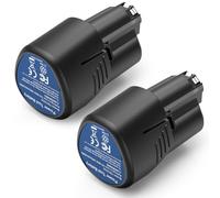 ASUNCELL Lot de 2 batteries lithium-ion 4000 mAh pour Dremel 8260 8240 8250 Outil rotatif sans fil Outil multifonction 12 V 4 Ah Batterie Li-ion de rechange