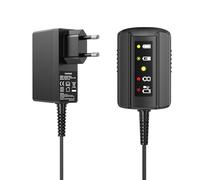 ASUNCELL WA3760 Chargeur pour Worx Batteries 18V (20V Max), Chargeur Rapide pour Worx Powershare Batteries WA3551.1, WA3553, WA3570, WA3641 (avec LED voyants)