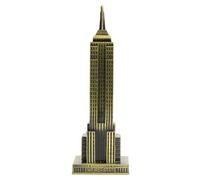 ASUNFO Statue de l'Empire State Building de 18 cm - Souvenirs de New York pour décoration de maison et de bureau (cuivre antique)