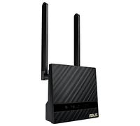 ASUS 4G-N16 - Box 4G - Modem-routeur Wi-FI LTE Simple Bande N 300 Mbps avec 2 antennes extérieures Amovibles + 1 Port Filaire Ethernet LAN Noir