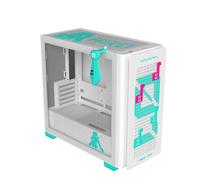 ASUS A23 Hatsune Miku Edition Boîtier PC Micro-ATX, Fenêtre en Verre