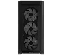 ASUS Boîtier A23 Plus TG ARGB microATX – Ventilateurs ARGB, Panneau maille, GPU 380 mm, 360 mm, Noir
