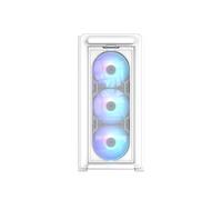 ASUS A23 PLUS TG ARGB Blanc : Boîtier PC micro ATX/Mini-ITX, 3x120mm avant, 1x120mm arrière, USB 3.2 Gen 1/Gen 2, Verre Trempé, Blanc