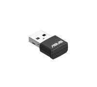 ASUS AX1800 AX1800 Adaptateur USB double bande WiFi 6 Nano Plug and Play, sécurité réseau WPA3, bande de fréquence 5 GHz, compatible avec Windows 10 et 11 (USB-AX57 Nano)