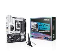 ASUS B860M AYW GAMING WIFI, Carte mère Intel mATX, Socket LGA 1851, fente DDR5, PCIe 4.0, deux emplacements M.2, WIFI 6, Ethernet Realtek 2,5 Gb, HDMI, SATA 6 Gbps, port arrière USB 10 Gbps, Aura Sync