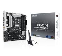 B860M MAX GAMING AX - Carte-mère - micro ATX - Socket LGA1851 - B860 Chipset - USB-C 3.2 Gen 2x2, USB-C 3.2 Gen2, USB 3.2 Gen 2, USB 3.2 Gen 1 -