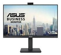 ASUS BE249QFK Moniteur de vidéoconférence 24" (23,8" Visible), Full HD, IPS, 100 Hz, sans Cadre, Webcam Full HD, Disposition du Microphone, Haut-parleurs stéréo, Hauteur réglable, Design Ergonomique,