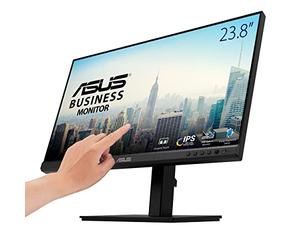 ASUS BE24ECSBT Écran tactile multipoint 1080p de 24 po (BE24ECSBT) - Full HD, IPS, 10 points tactile, IPS, soin des yeux, USB-C avec alimentation, HDMI, DisplayPort Daisy Chain, hauteur réglable, VESA