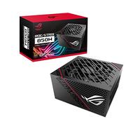 ASUS Bloc d'alimentation ROG Strix Gold 850 W, Alimentation (dissipateurs Thermiques ROG, Conception de Ventilateur axial-Tech, Double roulement à Billes, Technologie 0dB, Certification 80 Plus Gold,