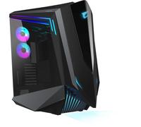 GIGABYTE AORUS C700 GLASS Boîtier PC – Grand tour, prend en charge jusqu'à E-ATX & radiateurs de 420 mm, 5 ventilateurs 120 mm préinstallés, USB 3.1 Type-C, RGB Fusion