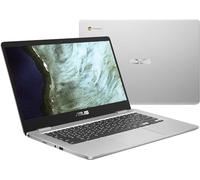 ASUS C423NA Chromebook 2019 Ordinateur portable 14" FHD fin et léger, Intel Celeron N3350 jusqu'à 2,4 GHz, 4 Go de RAM LPDDR4, 32 Go eMMC, USB-C 3.1, Wi-Fi 802.11ac, Bluetooth, souris et pochette