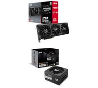 ASUS Carte Graphique PRIME-RX9070XT-O16G + Alimentation TUF-GAMING-850G