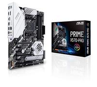 ASUS Carte Mère Gaming Prime X570-PRO AMD AM4 Ryzen 3000 (14 DrMOS power stages PCIe 4.0 M.2 DDR4 Intel LAN HDMI DP SLI CFX SATA USB 3.2 Gen 2 Type-A Type-C Aura Sync RGB lighting ATX)