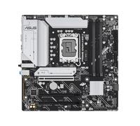 ASUS Carte mère Intel B760 (LGA 1700) mATX (DDR5, PCIe 5.0 Ready, 2 emplacements M.2, WiFi 6E, Realtek 2,5 GB Ethernet, DisplayPort, HDMI, SATA 6 Gbps, h. USB 10 Gbps Type-A & v. USB 5 Gbps Type-C