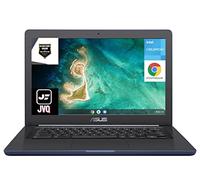 ASUS Chromebook 14" robuste et résistant aux éclaboussures, édition éducative, Military STD 810G, Intel N3350, 4 Go de RAM, 160 Go d'espace (32 Go eMMC + carte 128 Go), WiFi, Bluetooth, webcam, bleu