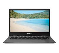 Asus Chromebook 2021 Ordinateur portable 14" avec webcam| Intel Celeron N3350 jusqu'à 2,4 GHz | 4 Go de RAM LPDDR4 | 32 Go eMMC | Bluetooth | WiFi | USB Type-C | Chrome OS + carte microSD NexiGo 32 Go