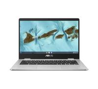 ASUS Chromebook C424 | Écran HD Anti-Glare 14" | Intel Celeron N4020 | 8Go RAM | 64Go eMMC | Intel UHD Graphics 600 | ChromeOS | Clavier QWERTZ | Argent