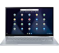 ASUS Chromebook C425 Clamshell Ordinateur portable 14" FHD 4 voies NanoEdge Processeur Intel Core m3-8100Y, 8 Go de RAM, 64 Go de mémoire eMMC, rétroéclairage KB, argent, Chrome OS,