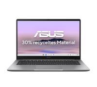 ASUS Chromebook CX14 CX1405CTA Ordinateur portable, écran IPS 14" FHD 16:9, Intel Core 3-N355, 8 Go de RAM, 128 Go eMMC, Intel UHD, ChromeOS, QWERTZ, gris brumeux