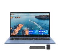 ASUS Chromebook CX15 Ordinateur portable 15,6" FHD IPS, Intel Celeron N4500, 4 Go de RAM, 640 Go de stockage (128 Go eMMC + station d'accueil 512 Go), carte graphique Intel UHD, pavé numérique, webcam