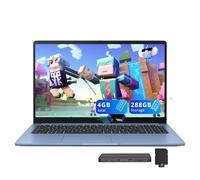 ASUS Chromebook CX15 Ordinateur portable FHD 15,6", Intel Celeron N4500, 4 Go de RAM, 288 Go de stockage (128 Go eMMC + station d'accueil 160 Go), carte graphique Intel UHD, pavé numérique, webcam