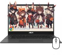 ASUS Chromebook Ordinateur portable étudiant 14" - Écran FHD de 14 po, MediaTek Kompanio 520, 4 Go de RAM, 64 Go eMMC, MediaTek Graphics, Bluetooth, Wi-Fi, Chrome OS