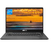 ASUS Chromebook pivotant à 180 degrés, écran HD de 14", processeur Intel Celeron N3350 2 cœurs, 4 Go de RAM, 32 Go de SSD eMMC, Intel HD Graphics 500, webcam, WiFi, Bluetooth, Chrome OS, gris