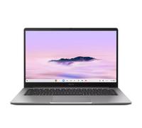 ASUS Chromebook Plus CX Ordinateur portable à écran tactile de 14", processeur Intel Core 3, FHD 1920 x 1080, 8 Go de RAM, 256 Go de stockage, Chrome OS, CX1405CTA-IS386PT